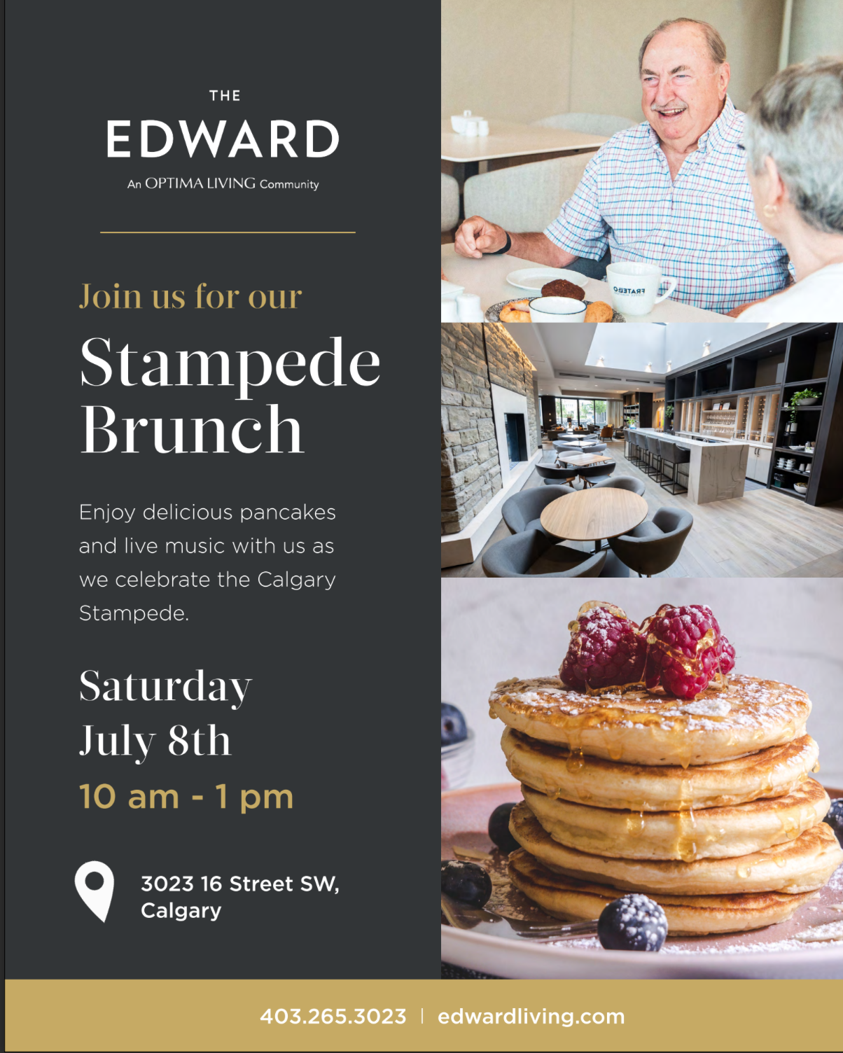 Join the Edward for Stampede Brunch