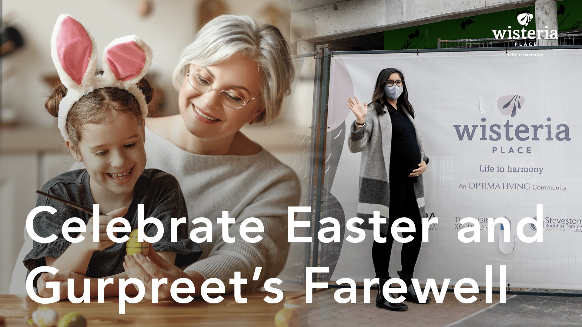 Celebrate Easter in senior living and Gurpreet’s Farewell Virtual Baby Shower