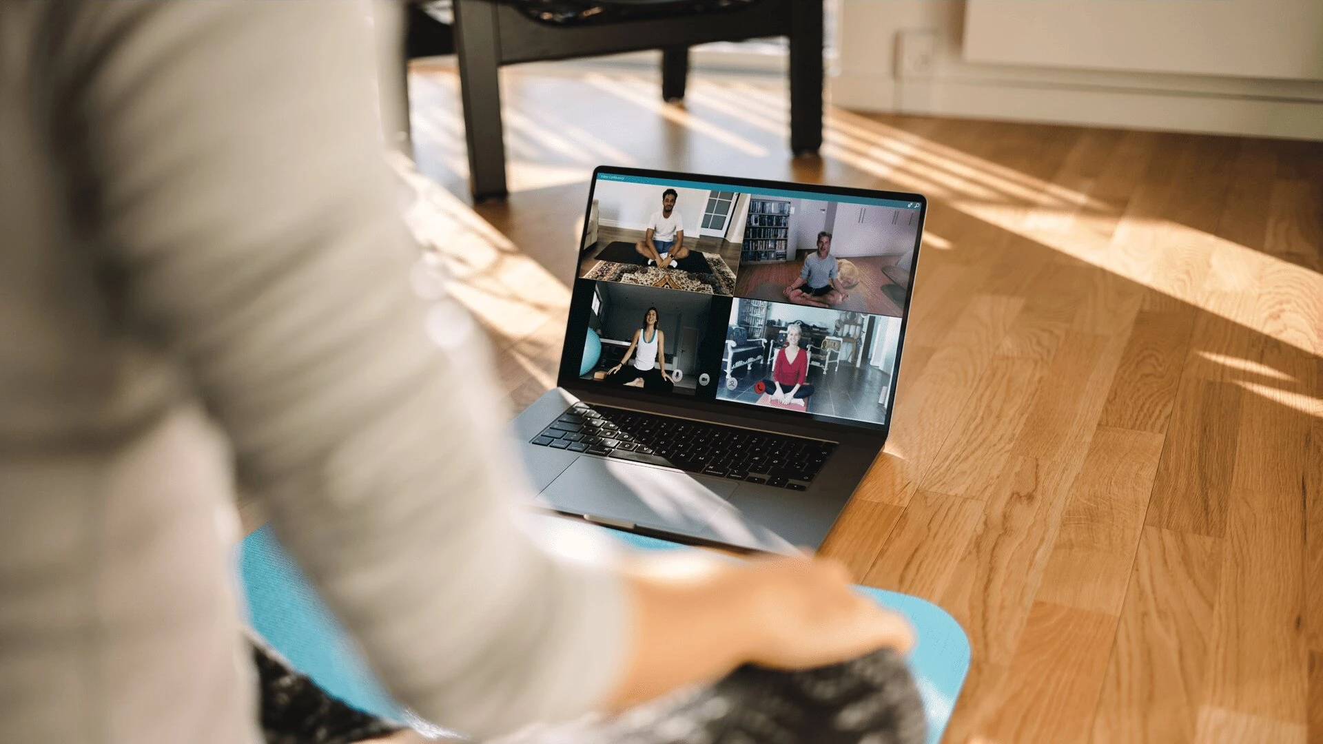 Online Yoga Sessions in optima living's senior housing