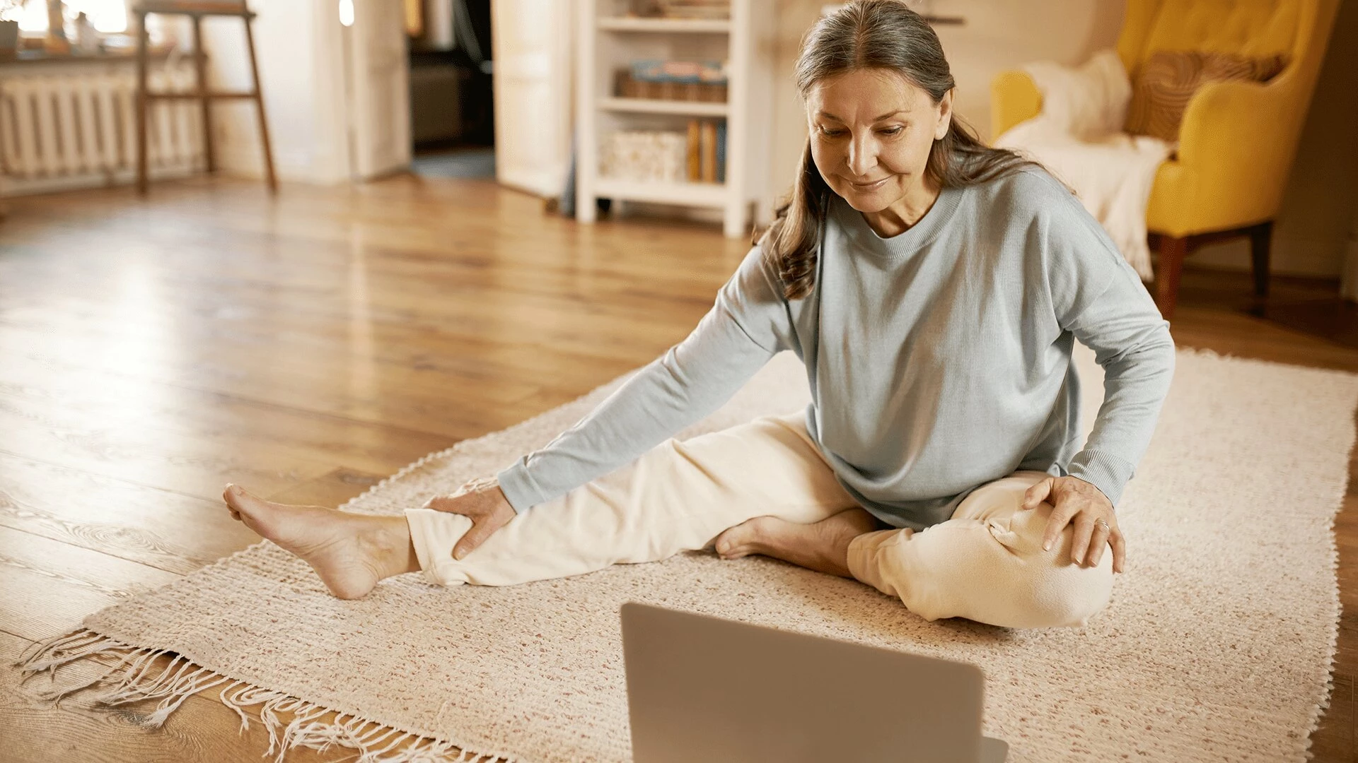 Elderly Fitness led by Lynn Walters