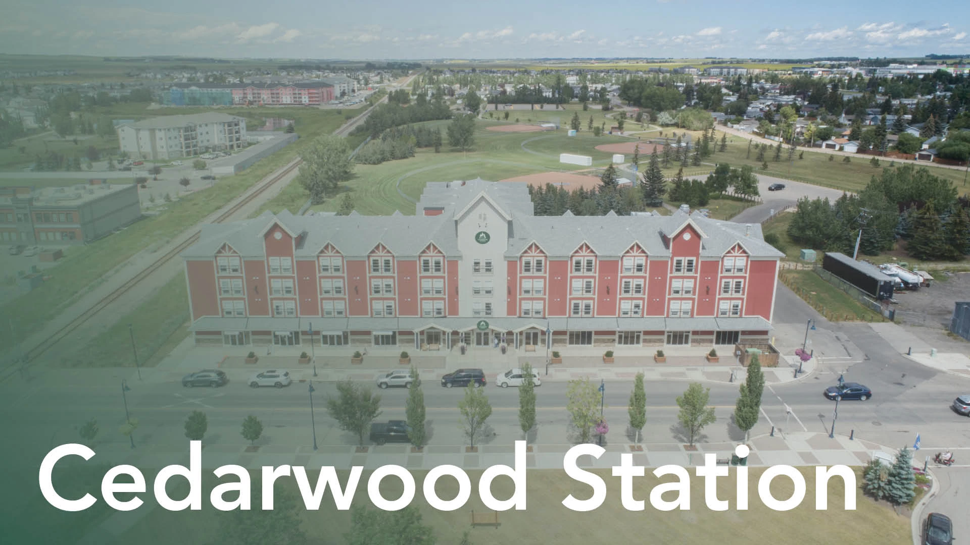 Cedarwood Station open house card