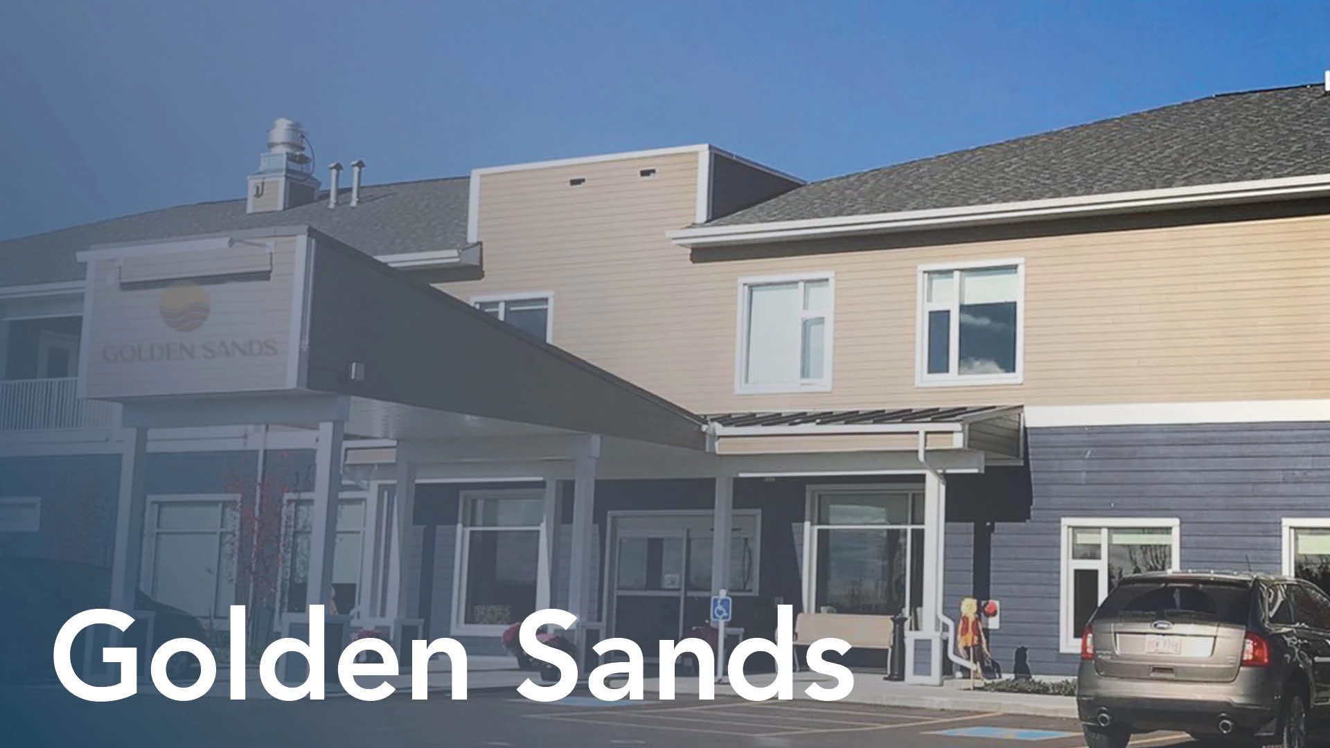 Golden Sands open house card