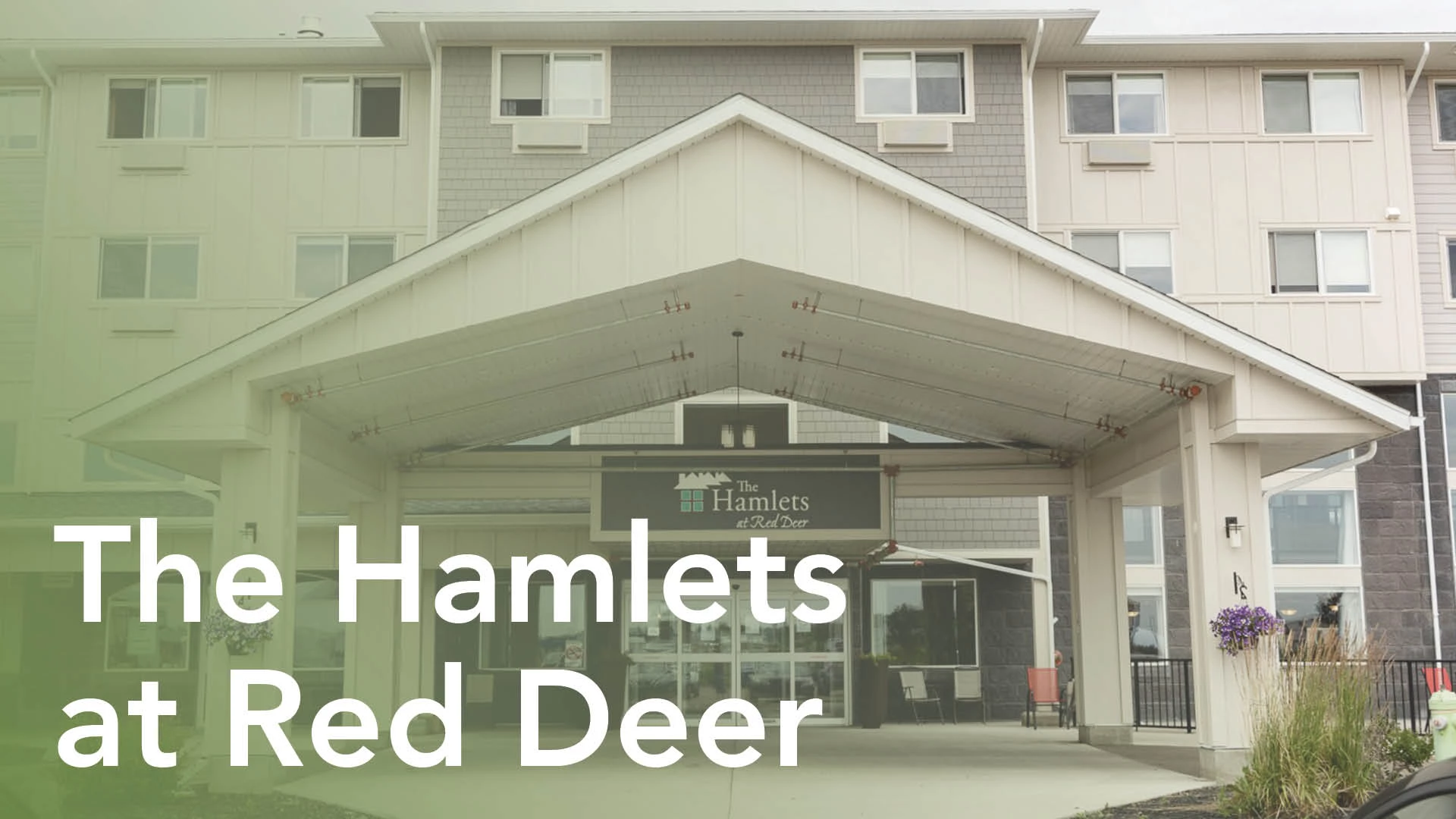 The Hamlets at Red Deer open house card