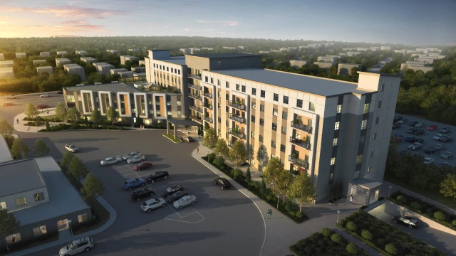 Aster Gardens won an award at the 2021 Senior Housing News Architecture and Design Awards!