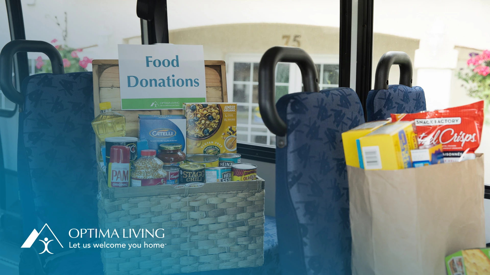 2023 Optima Living National Food Bank Day Event Header