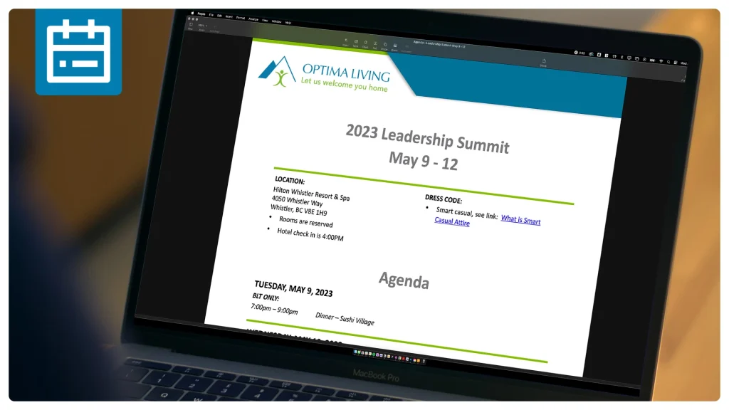 agenda