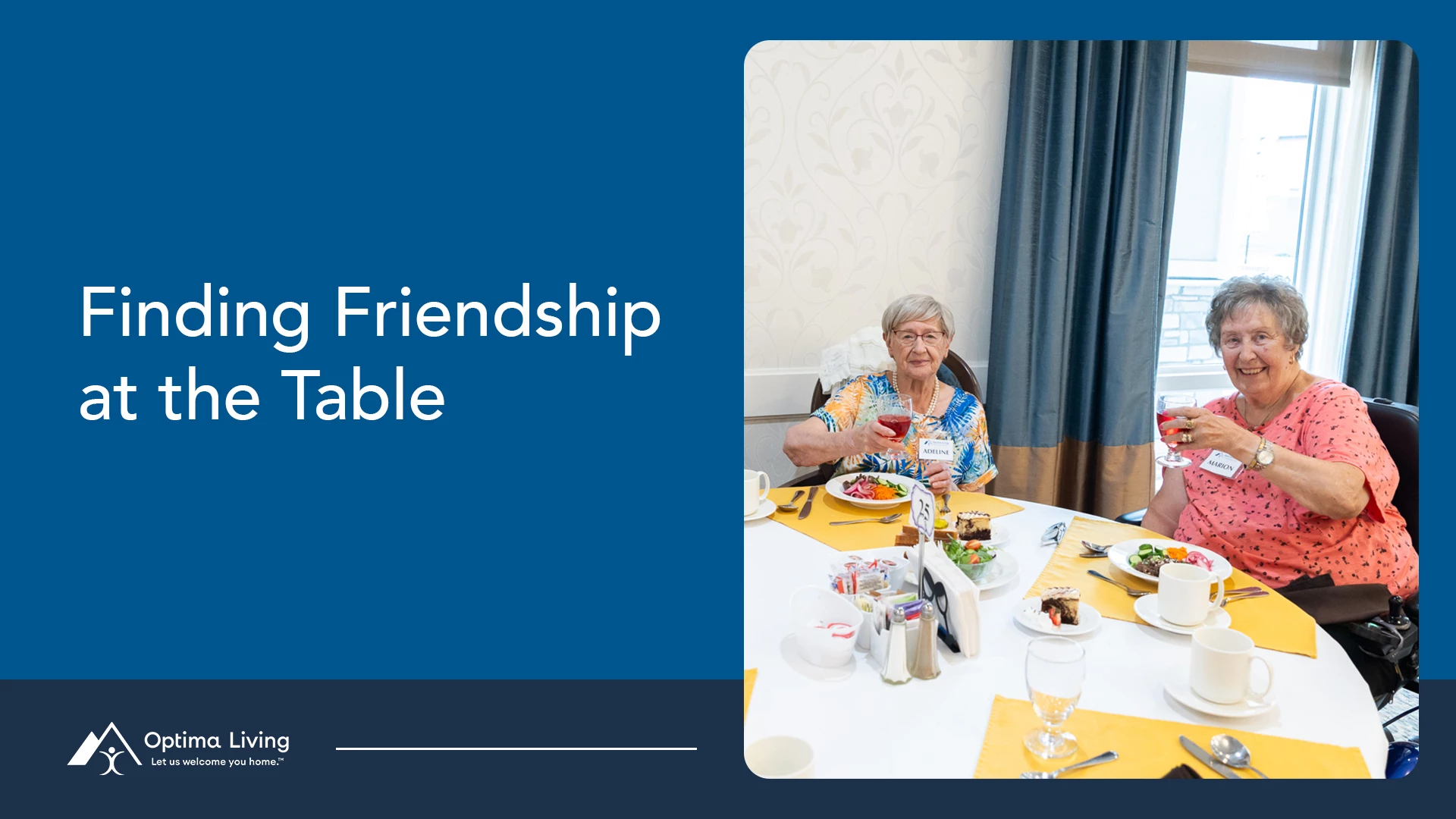 Finding friendship at the table