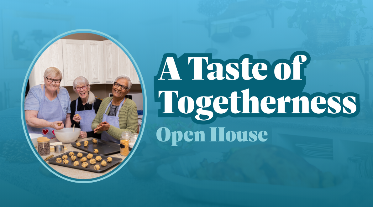A taste of togetherness Spring Open House campaign creative