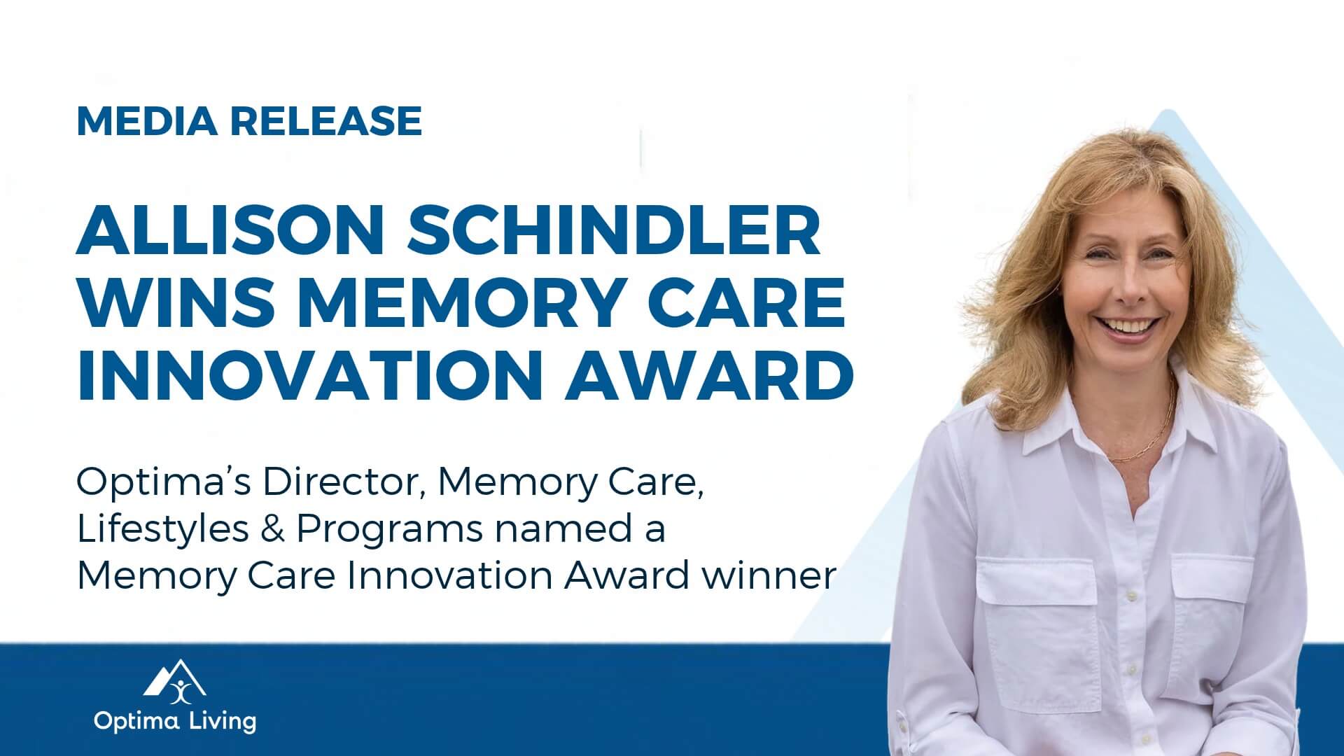 Allison Schindler Memory Care Innovation Award