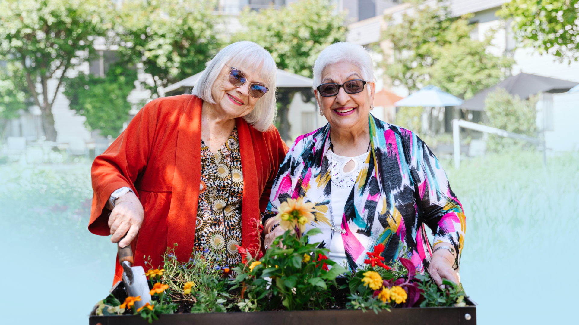 Price Lock 2026 - two residents gardening outside