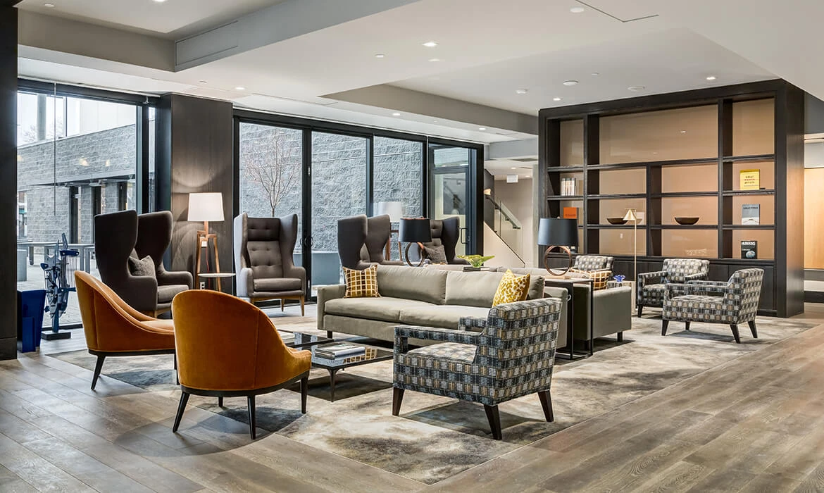 Section23 Selects Optima Living to Operate The Edward 3 Interior of The Edward seniors living community
